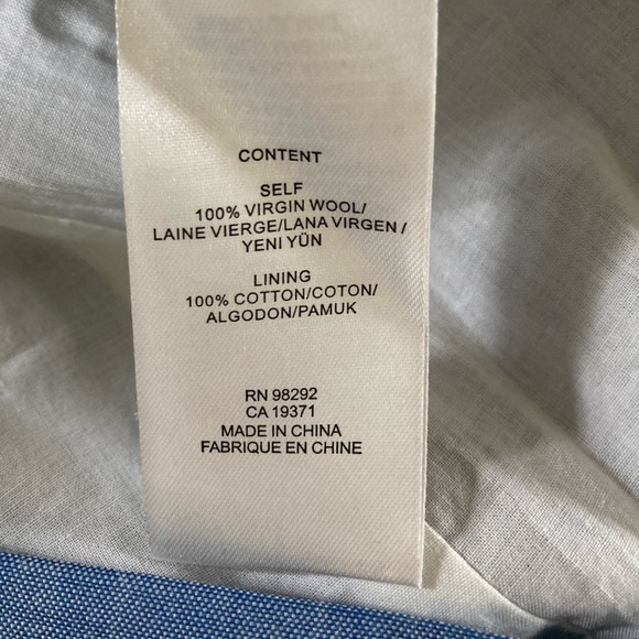 NWT Tibi Classic Wool Pencil Skirt Size 0 - Picture 6 of 11